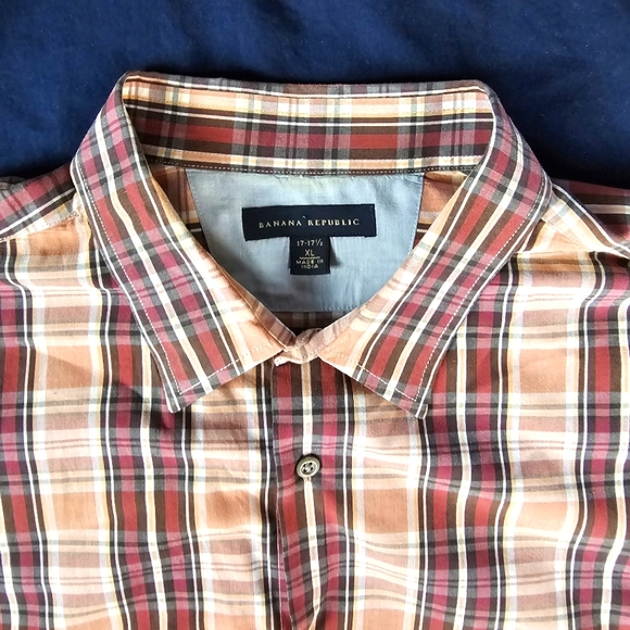 Banana Republic Men's XL 17-17 1/2 Dress Shirt - Picture 1 of 5